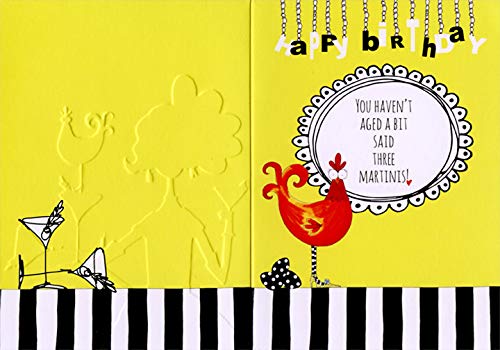 Funny Birthday Card for Women - 'You Can Dance Dolly Mamas' Humorous Feminine Greeting Card | Perfect for Mom, Sister, Wife & Best Friend's Birthday Celebration