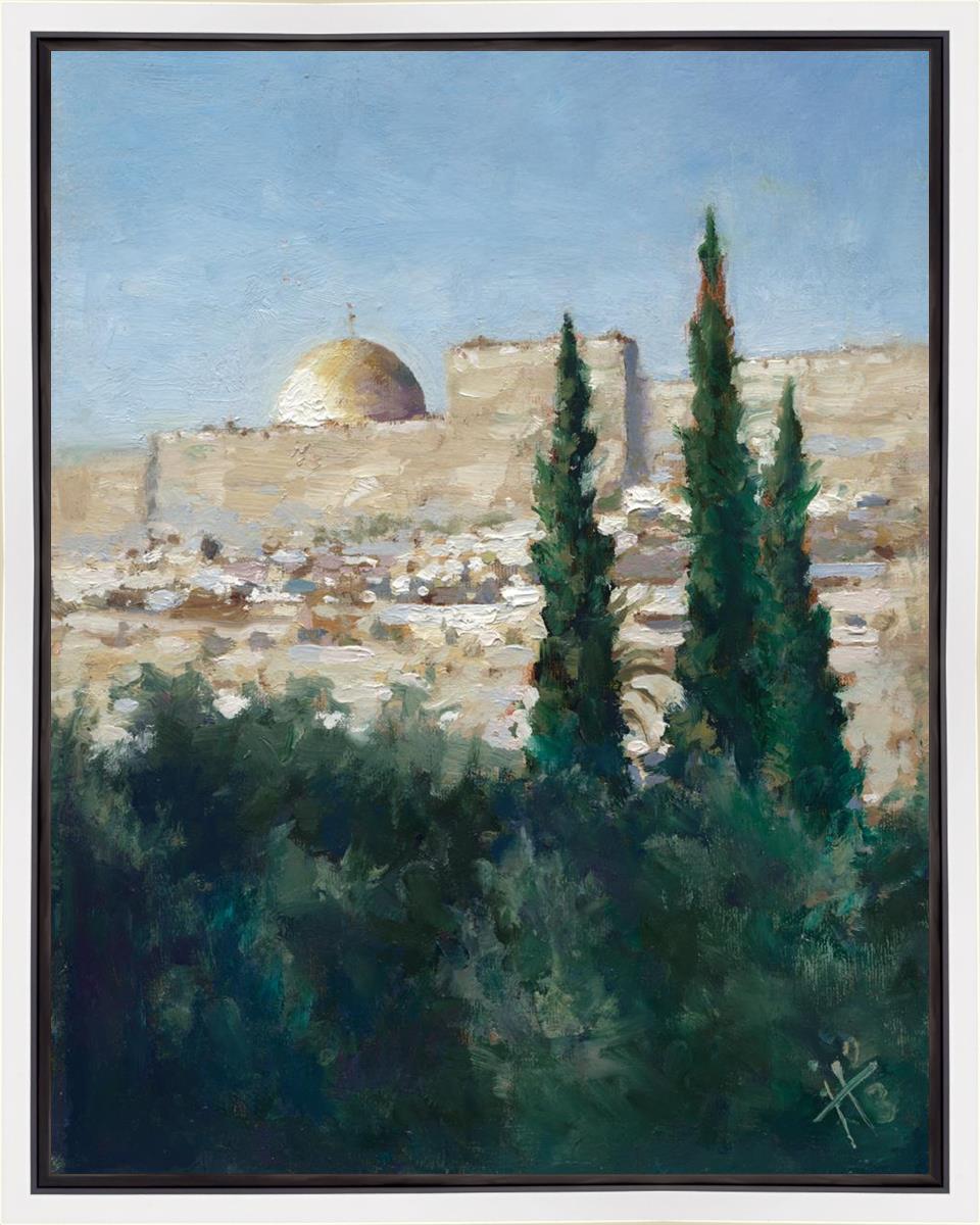 Jerusalem Gallery Wrap Canvas Art - Stunning Cityscape Wall Decor for Home & Office - Perfect for Living Room, Bedroom & Office Decor