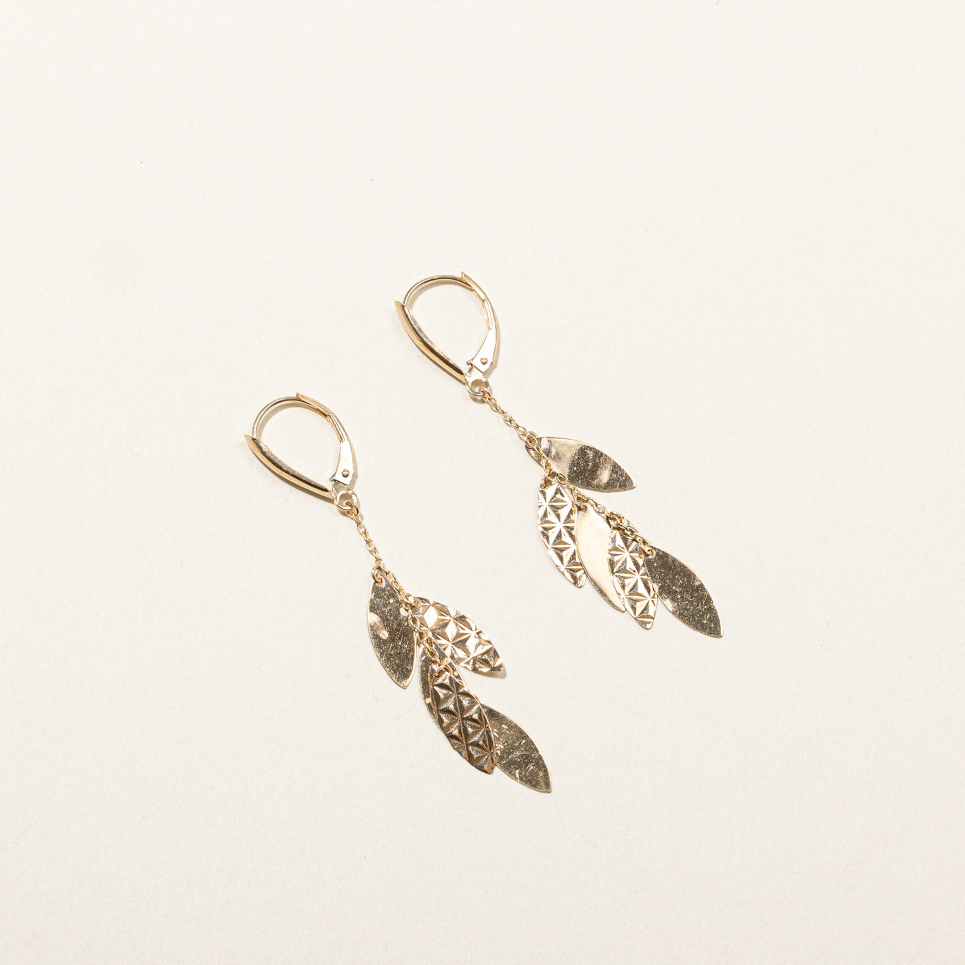14K Gold Dangle Earrings for Women - Elegant Drop Earrings for Party, Wedding & Everyday Wear | Hypoallergenic Fine Jewelry Gift