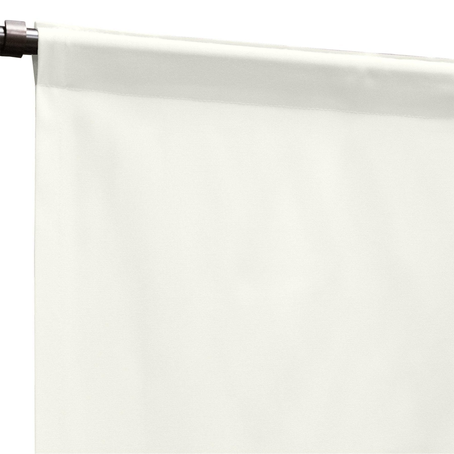 Sunbrella Naturals Indoor/Outdoor Curtain Panel with Rod Pocket - UV Resistant, Waterproof, Fade Resistant for Patio, Living Room, and Bedroom Decor