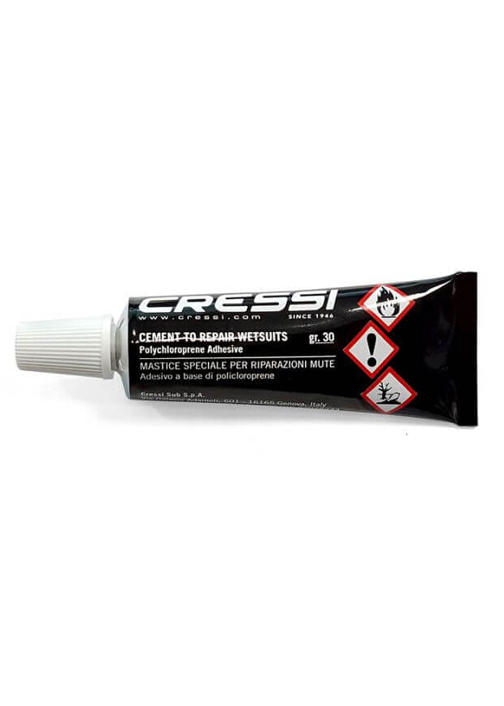 Cressi Wetsuit Glue 30g - Professional Neoprene Adhesive for Scuba Diving, Surfing & Water Sports - Repair Wetsuits, Swimwear & Diving Gear