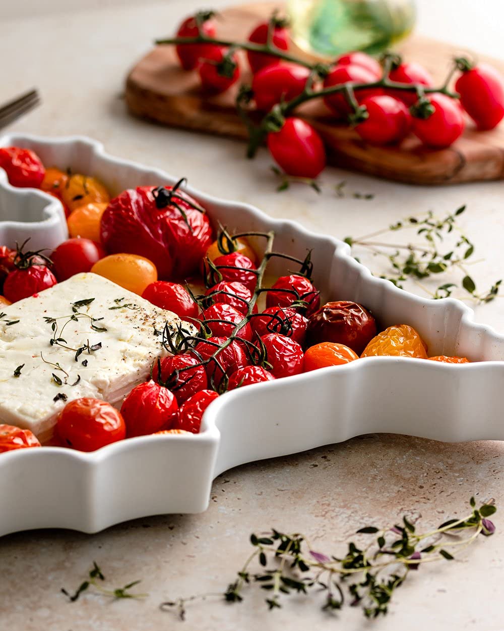 Spain Shaped Baking Dish - Porcelain Serving Platter & Decorative Tray | Oven, Microwave & Dishwasher Safe Bakeware | Perfect for Tapas, Paella & Spanish-Themed Parties