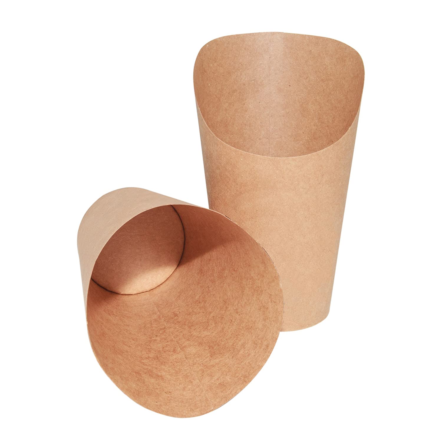 ALDKitchen Eco-Friendly Disposable Paper Bowls & Cups - 50, 200, 1000 PCS Bulk Pack (Brown) for Home, Office, Restaurant, Party & Catering Use | Sustainable Food Containers for Hot/Cold Beverages & Snacks