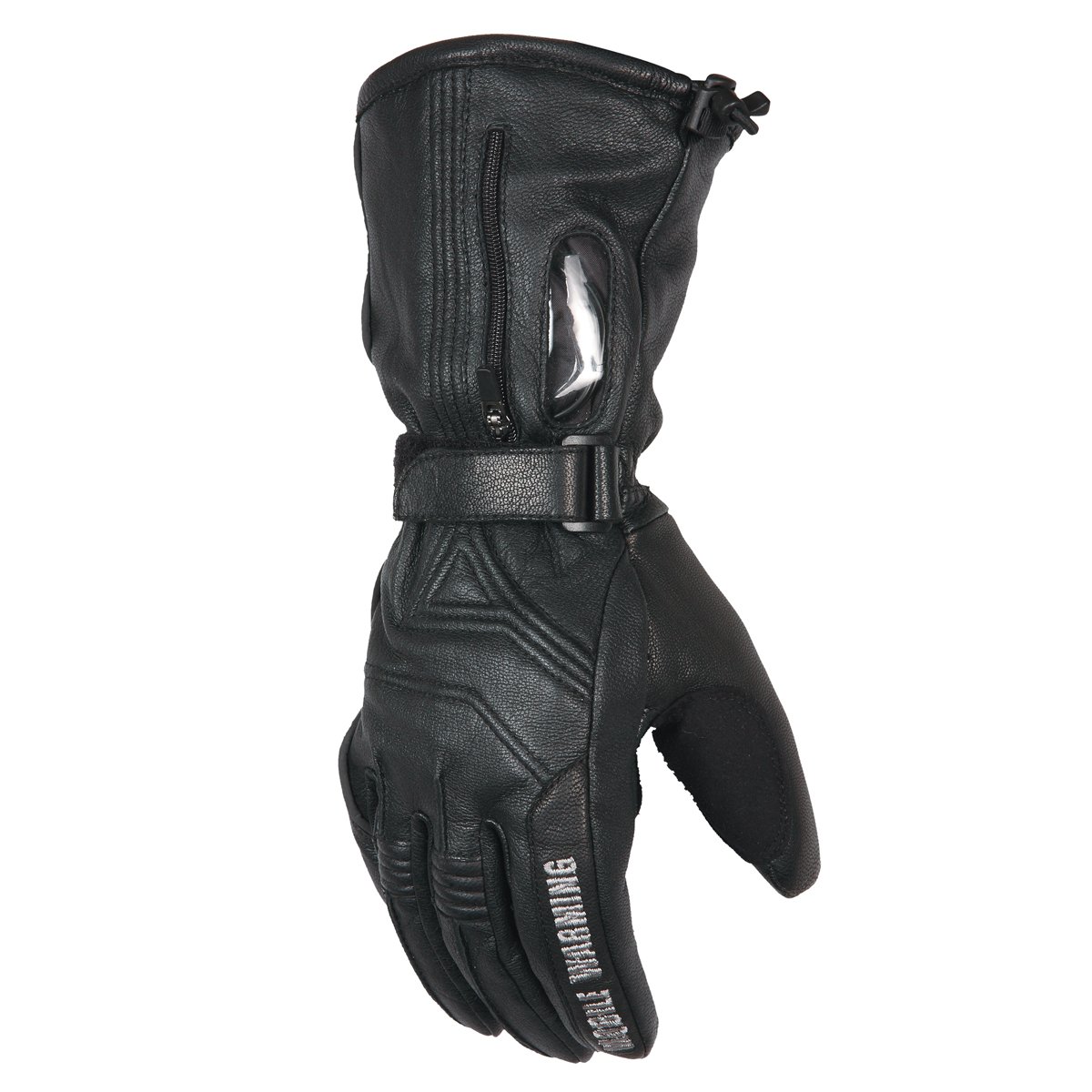 Women's Heated Leather Motorcycle Gloves - Max Warmth & Comfort for Cold Weather Riding | Winter Biking, Snowmobile & Outdoor Adventures