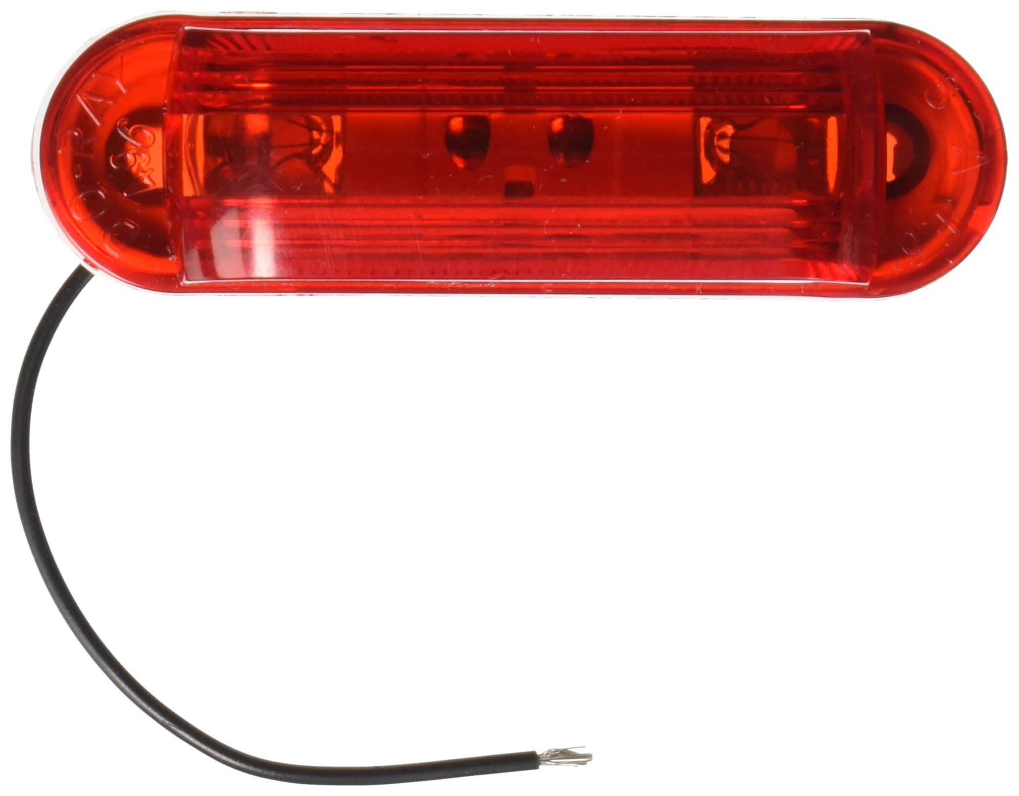 Truck-Lite 26312R LED Clearance Marker Light - Heavy Duty Truck & Trailer Safety Lighting for Road Visibility & DOT Compliance