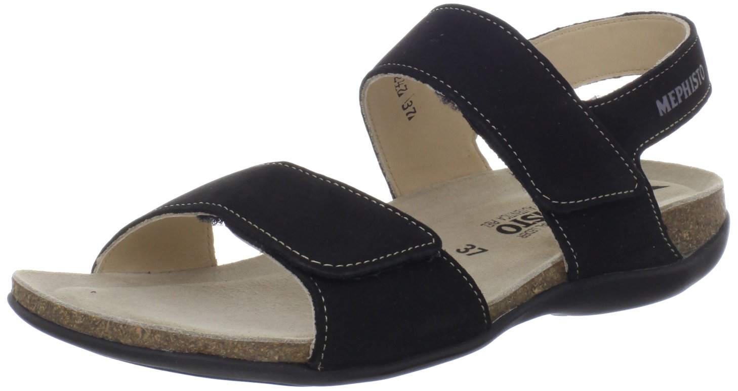 Mephisto Women's Agave Comfort Sandals - Lightweight Walking Shoes for Travel, Beach & Summer Outfits | Cushioned Arch Support & Slip-Resistant Soles