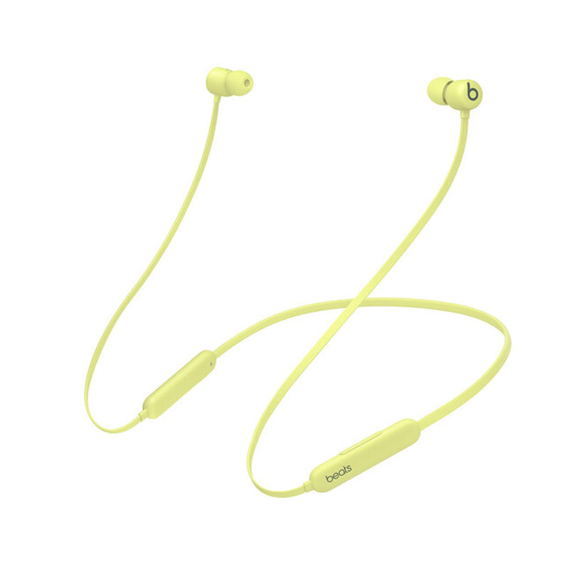 Beats Flex Wireless Earbuds by Dr. Dre - Yellow | Bluetooth Headphones with Magnetic Earbuds, 12-Hour Battery & Built-in Mic | Perfect for Workouts, Commuting & Everyday Use