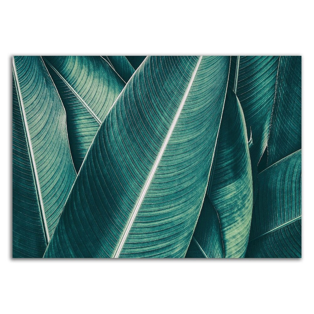 Banana Art Print on Canvas - High-Quality Wall Decor by PhotoINC Studio - Ready to Hang for Living Room, Bedroom or Office