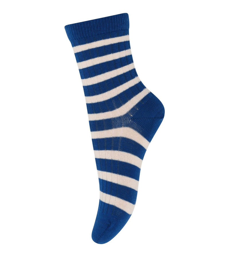 True Blue Eli Socks by MP Denmark - Premium Cotton Comfort Socks for Men & Women - Perfect for Running, Hiking & Everyday Wear