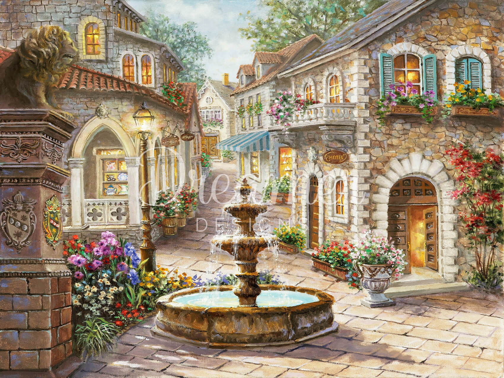 Handcrafted Cobblestone Water Fountain - Outdoor Garden Decor for Patio, Yard & Landscape | Relaxing Water Feature for Home & Garden