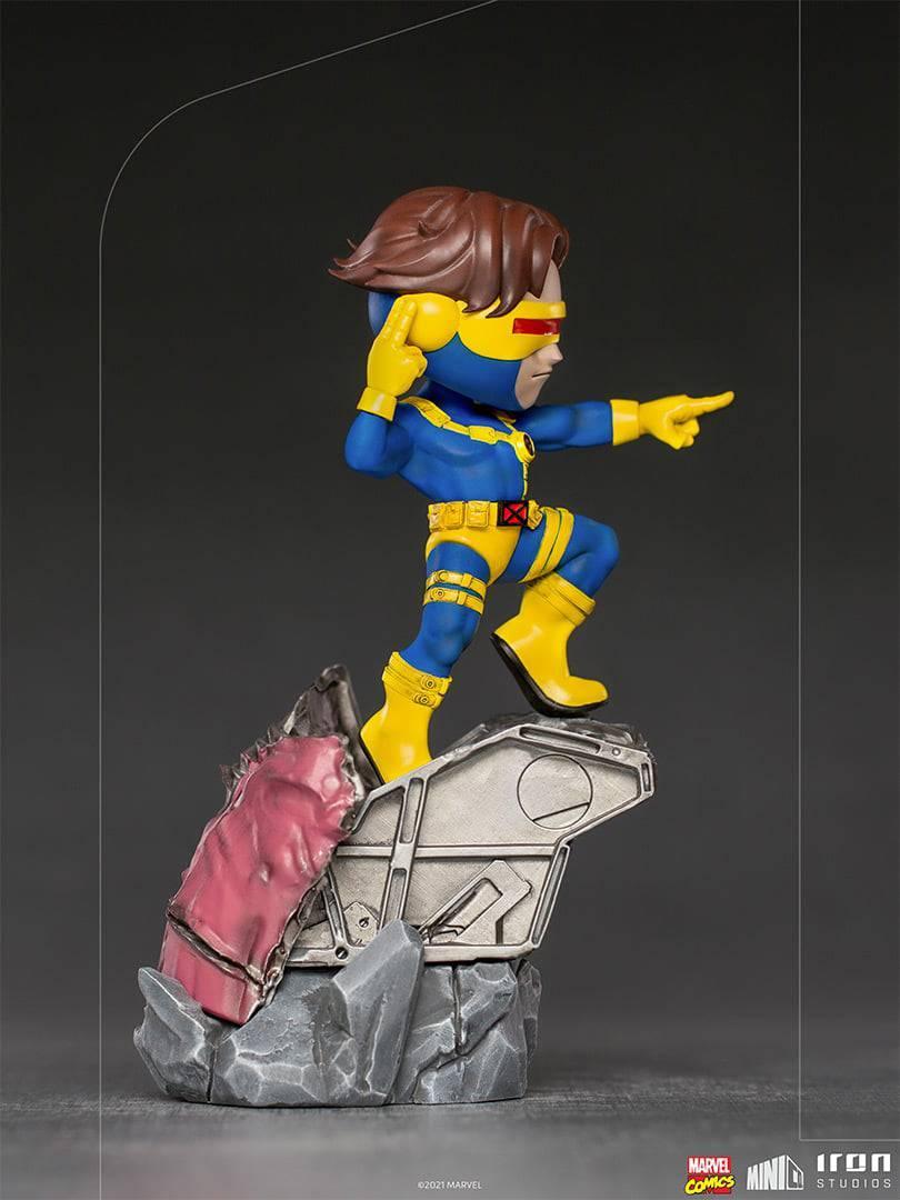 Iron Studios X-Men Cyclops MiniCo Collectible Figure - Perfect for Marvel Fans, Action Figure Displays & Comic Book Collections