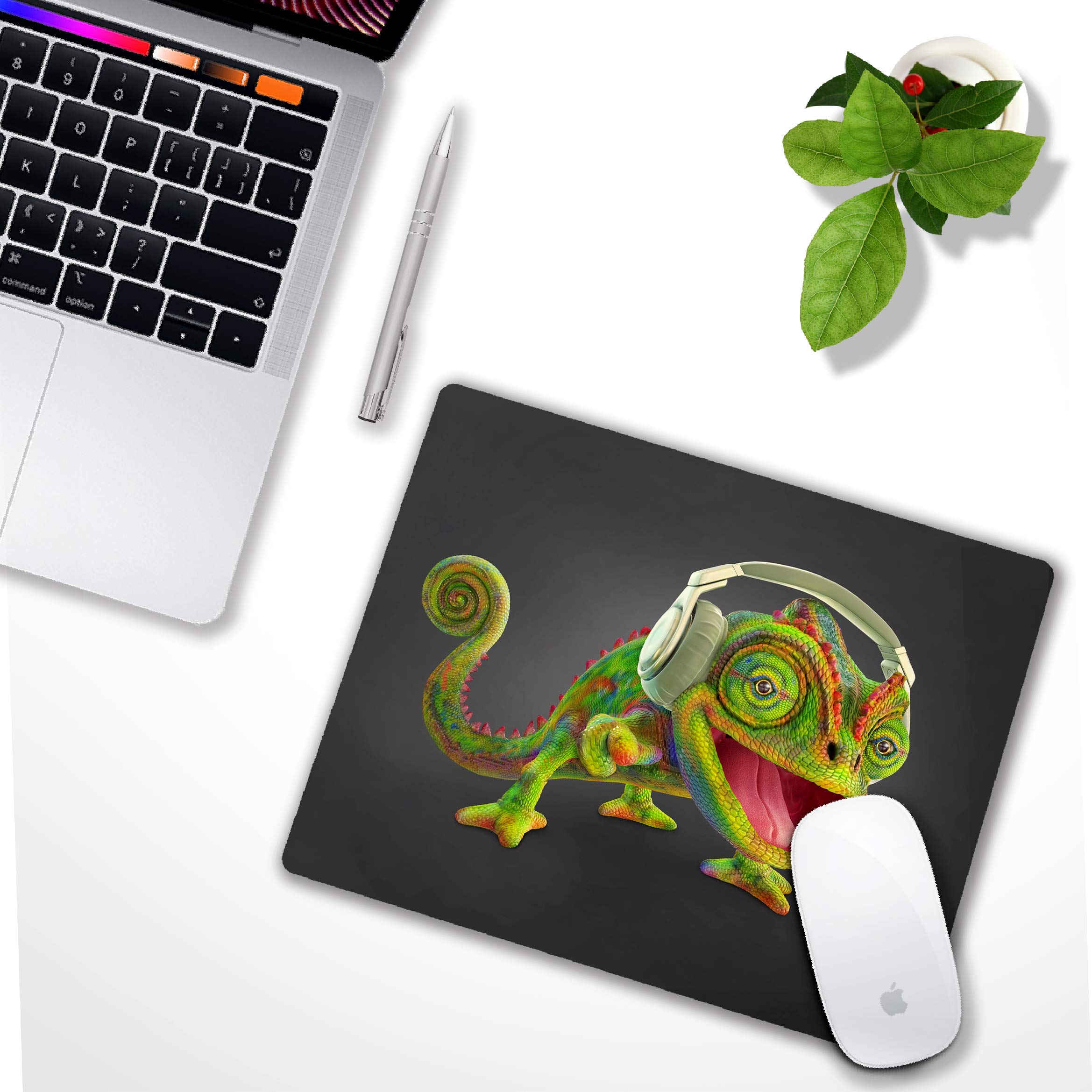 Personalized Dinosaur Mouse Pad - Non-Slip Rubber Gaming & Office Desk Mat for Kids & Adults - Perfect for Laptop, Computer, and Home Office Use