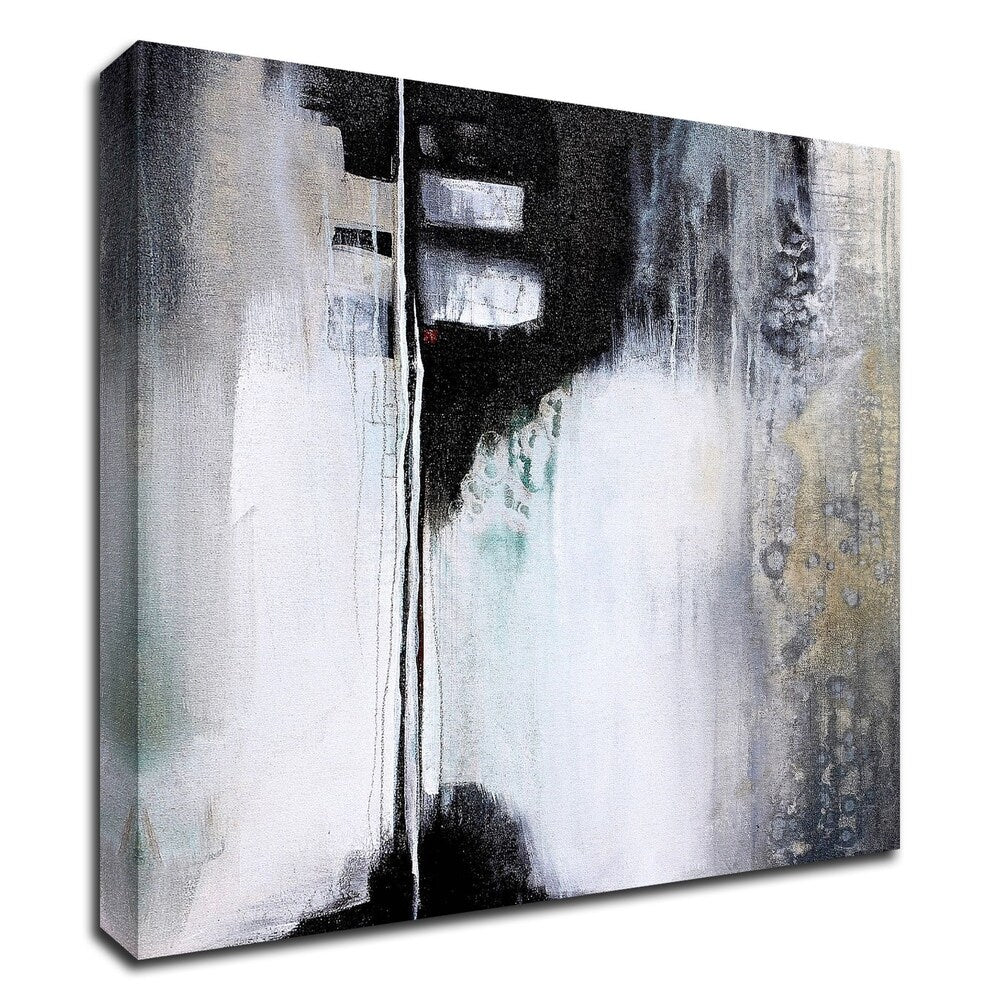 Black and White Drama by Karen Hale - Premium Canvas Art Print, Ready to Hang Wall Decor for Living Room, Bedroom & Office