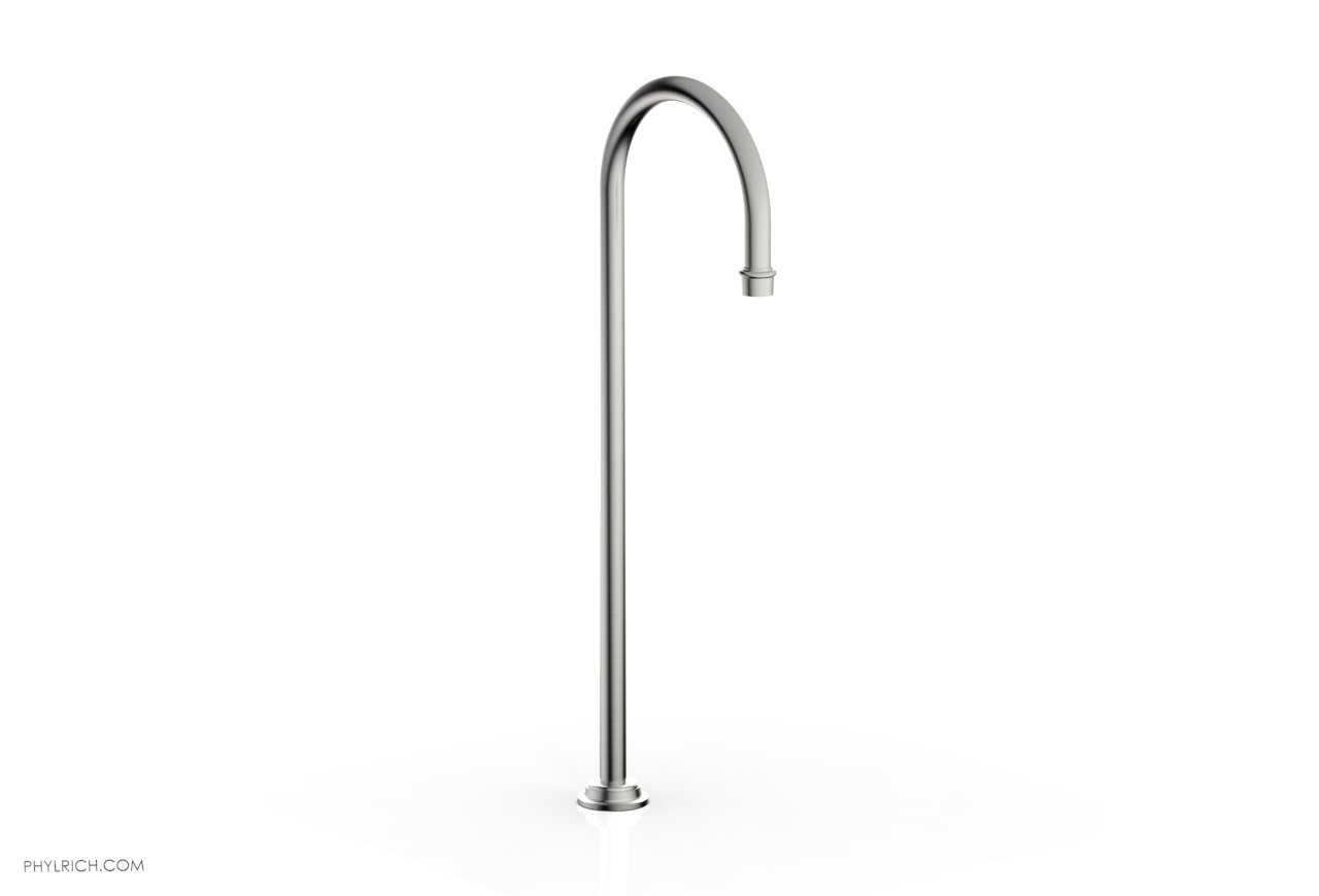 HENRI 161 52 Floor Mount Spout - Premium Stainless Steel Bathroom Faucet for Sink, Basin & Vanity - Perfect for Modern Home, Hotel & Commercial Use