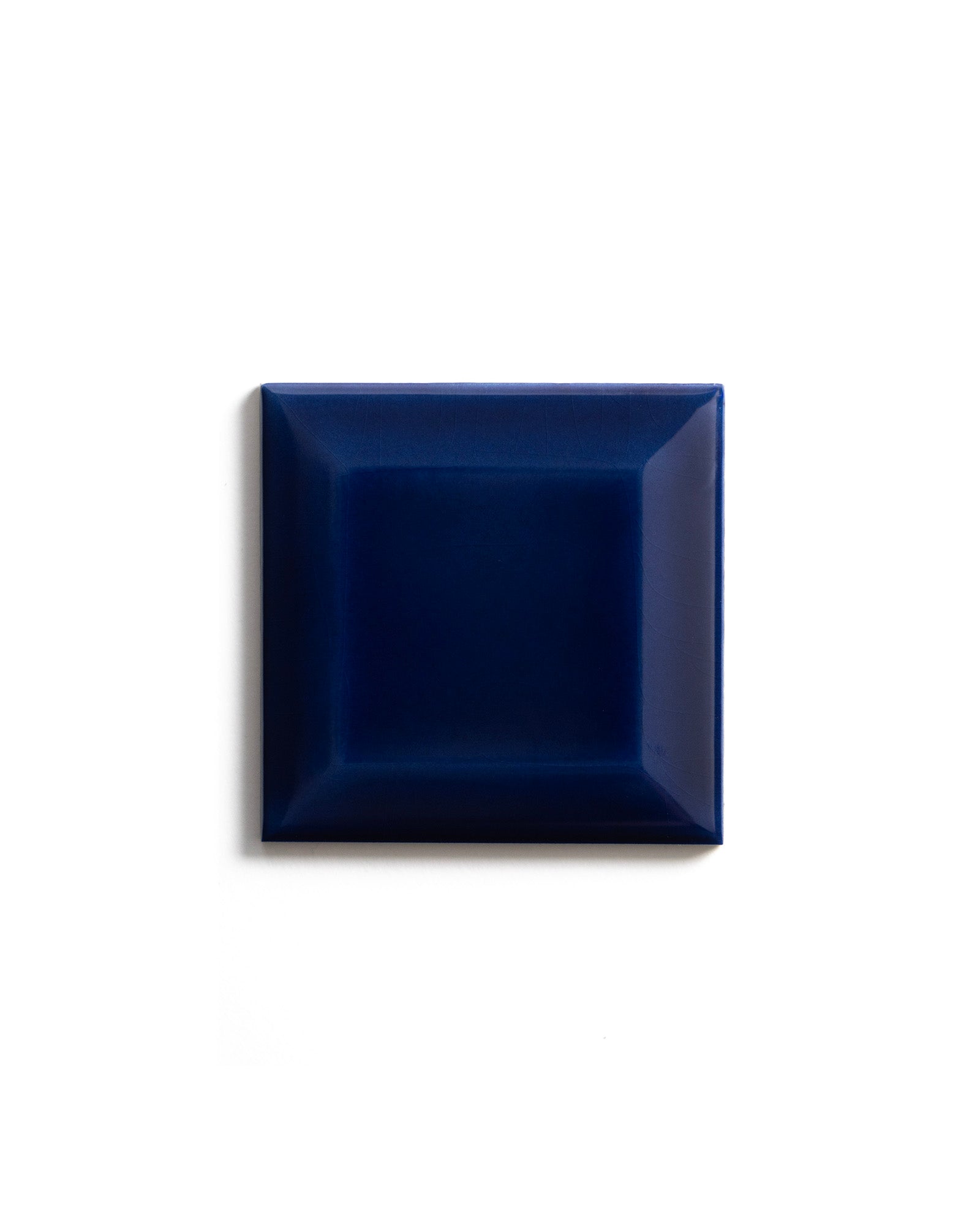 Kakel Victoria Facade Edge 7.5 x 7.5 cm Ultramarine Blue Tile - Perfect for Kitchen Backsplash & Bathroom Wall Decor