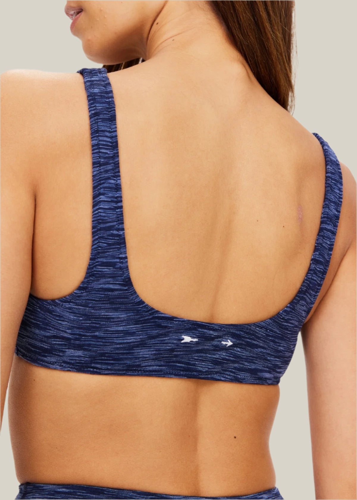 Mystere Reversible Rory Crop Top - Women's Fashion Stretchy Comfortable Workout & Casual Wear for Yoga, Running, and Everyday Outfits