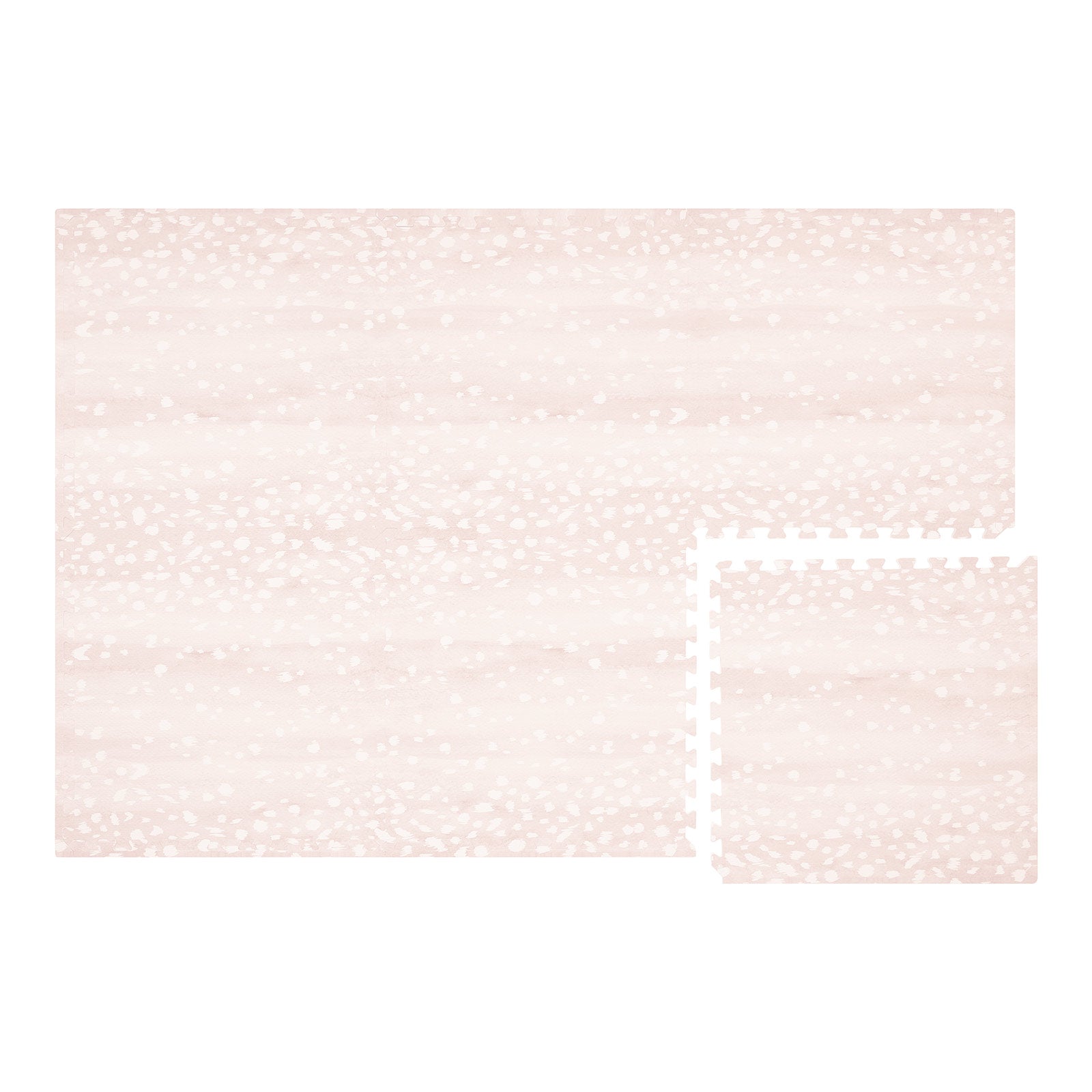 Little Nomad Play Mat - Non-Toxic Baby Playmat for Crawling & Tummy Time | Soft Foam Floor Mat for Nursery, Daycare & Home | Fawn Design