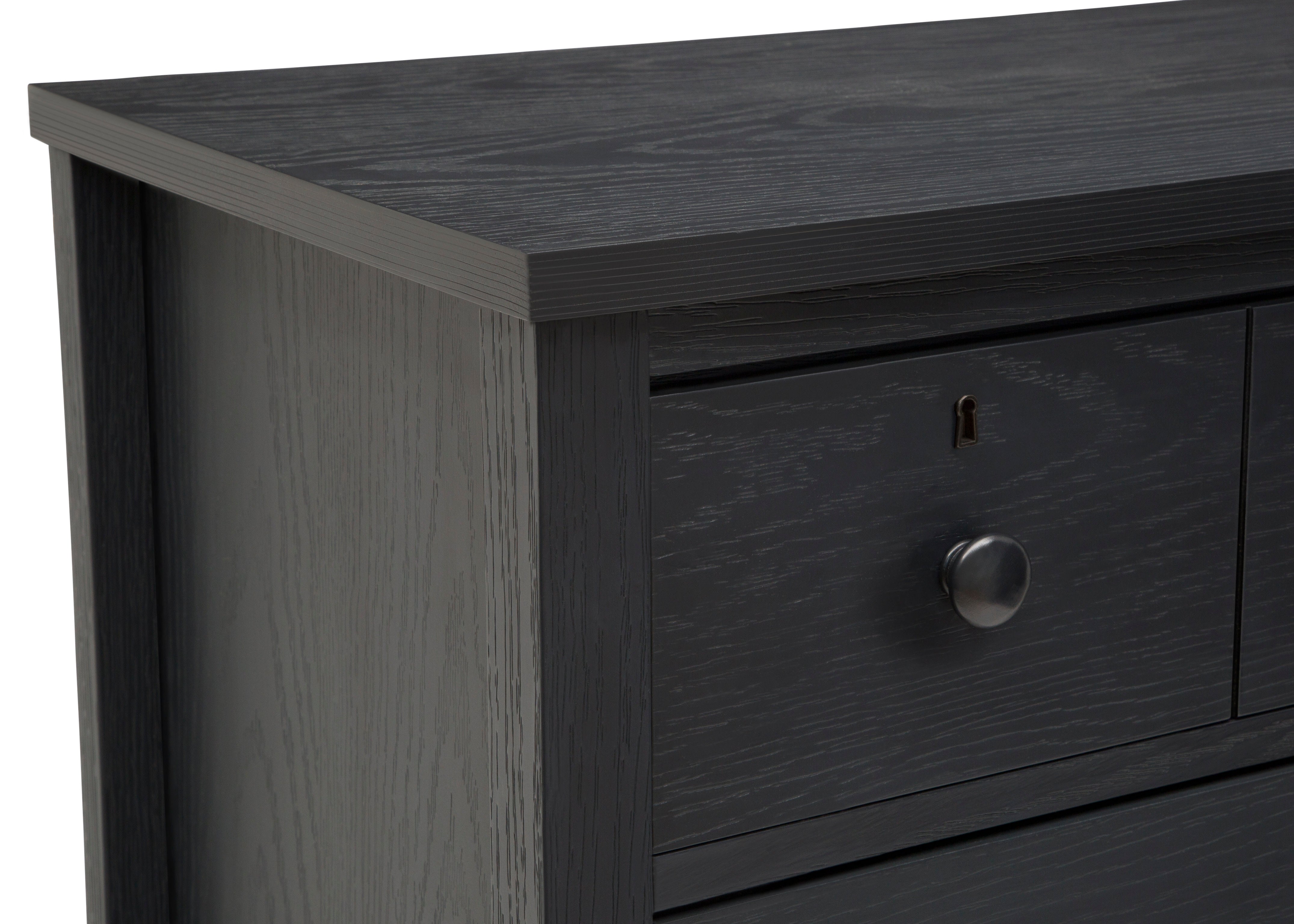 Farmhouse Style 3-Drawer Baby Dresser with Changing Table Top | Interlocking Drawers for Nursery & Bedroom Organization | Perfect for Diaper Changes & Baby Clothes Storage
