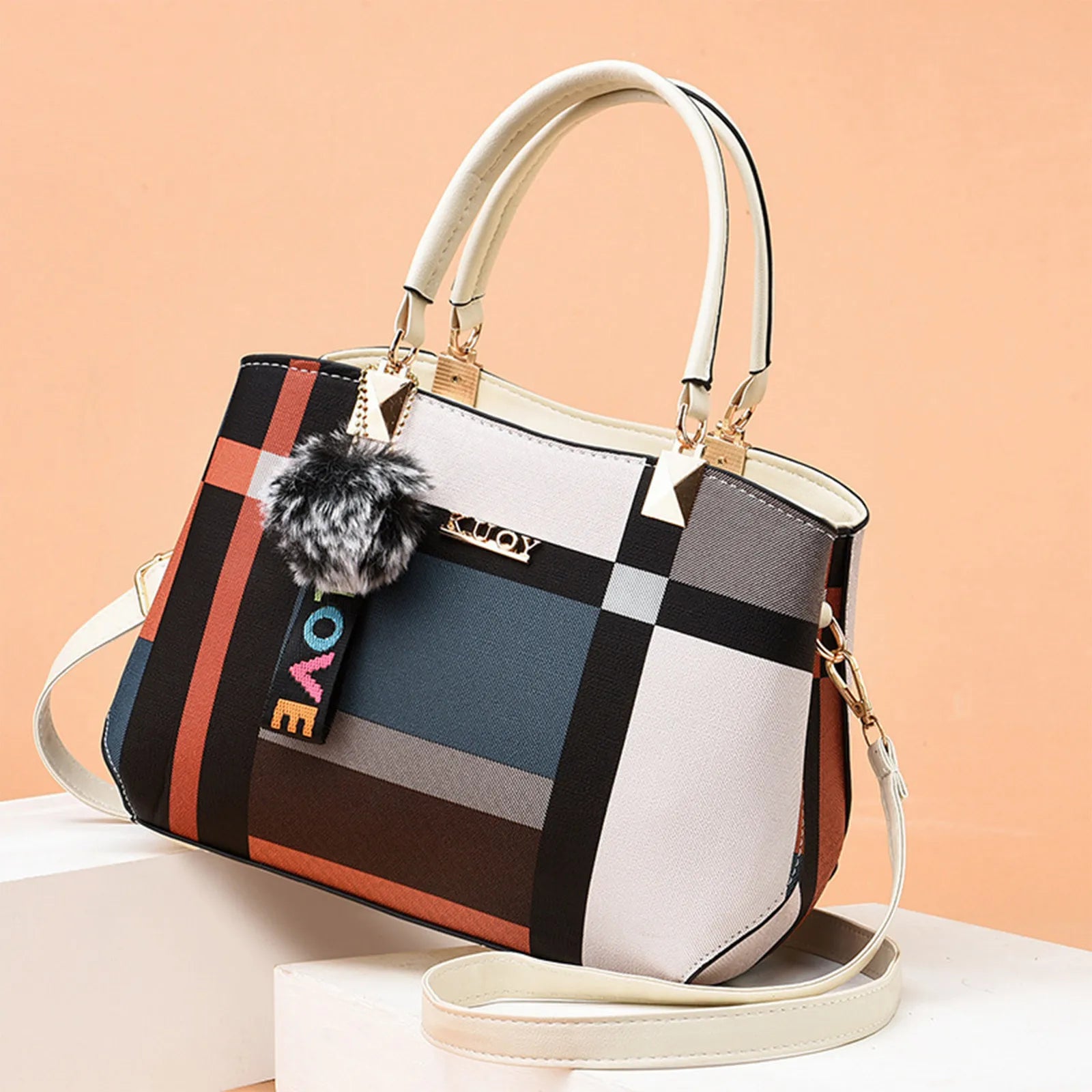 Luxury Designer Handbags for Women - European & American Style Crossbody Shoulder Bag - Nylon Fashion Purse for Daily Use, Travel & Shopping