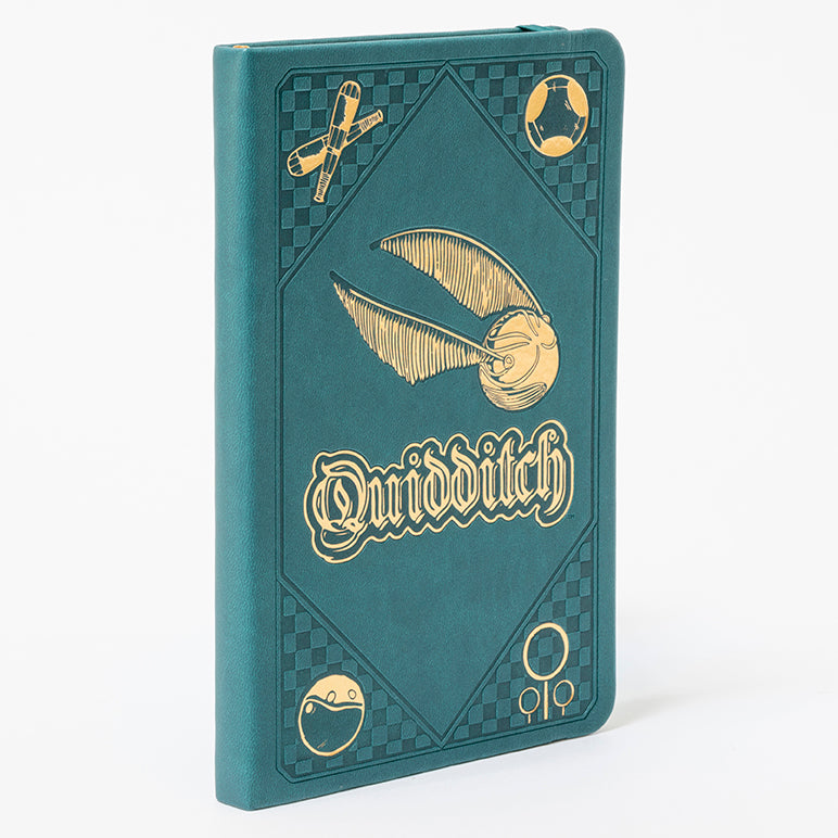 Harry Potter Quidditch Hardcover Ruled Notebook - Official Wizarding World Journal for Writing, Note Taking & Collectors - Perfect Gift for Potterheads & Book Lovers