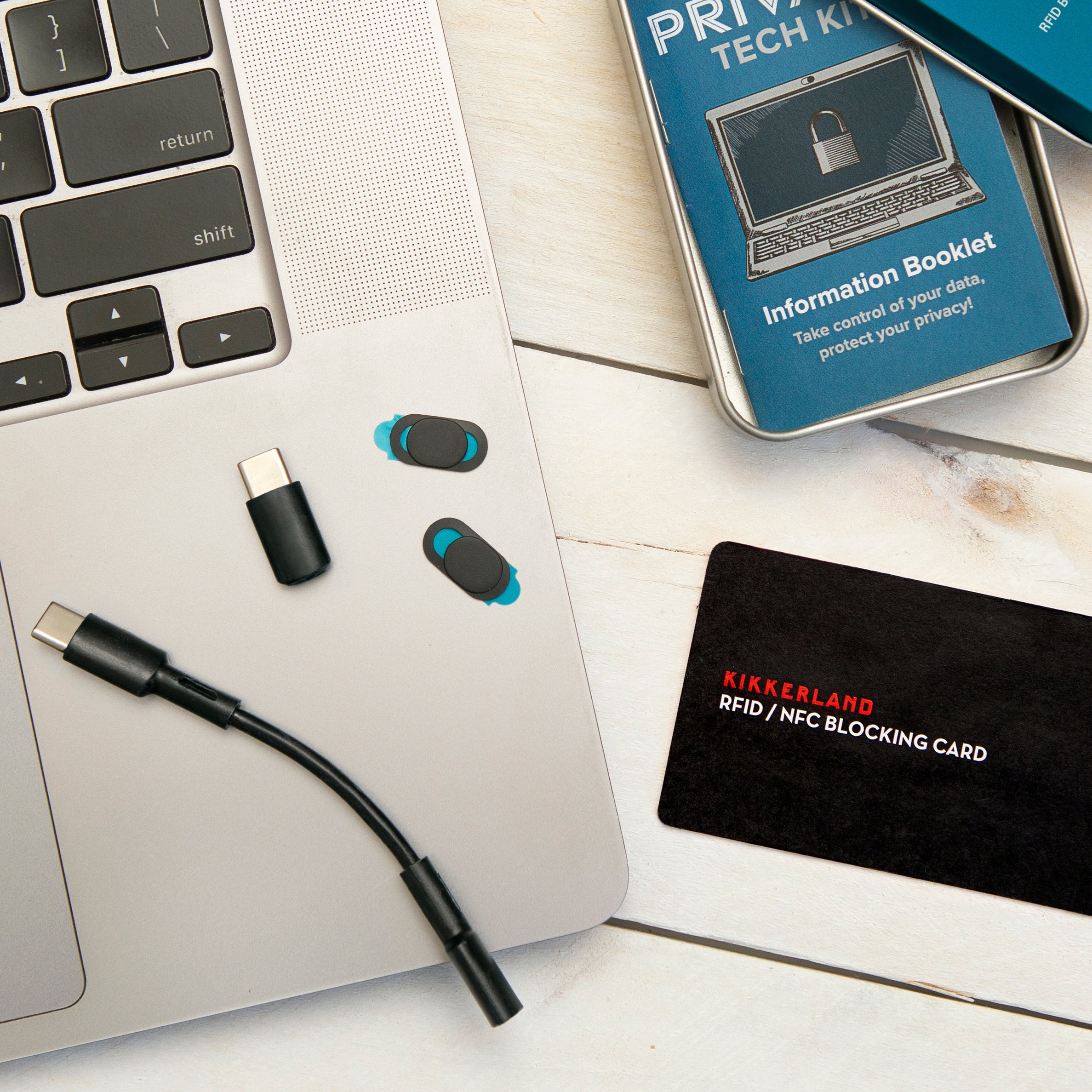 Privacy Tech Kit - Anti-Spy & Anti-Tracking Gadgets for Digital Security | Perfect for Home, Office & Travel Protection