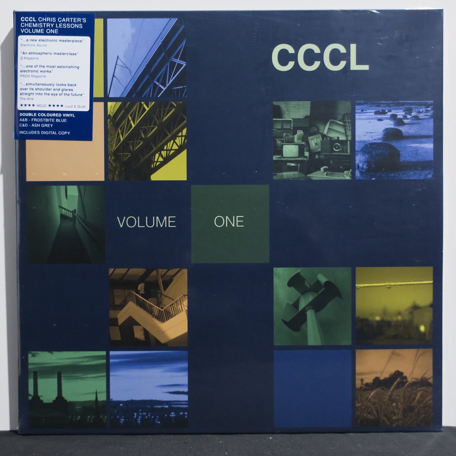 CHRIS CARTER 'Chemistry Lessons Volume 1' Limited Edition Blue/Grey Vinyl 2LP Record - Perfect for Audiophiles & Vinyl Collectors, Ideal for Home Listening & Music Enthusiasts