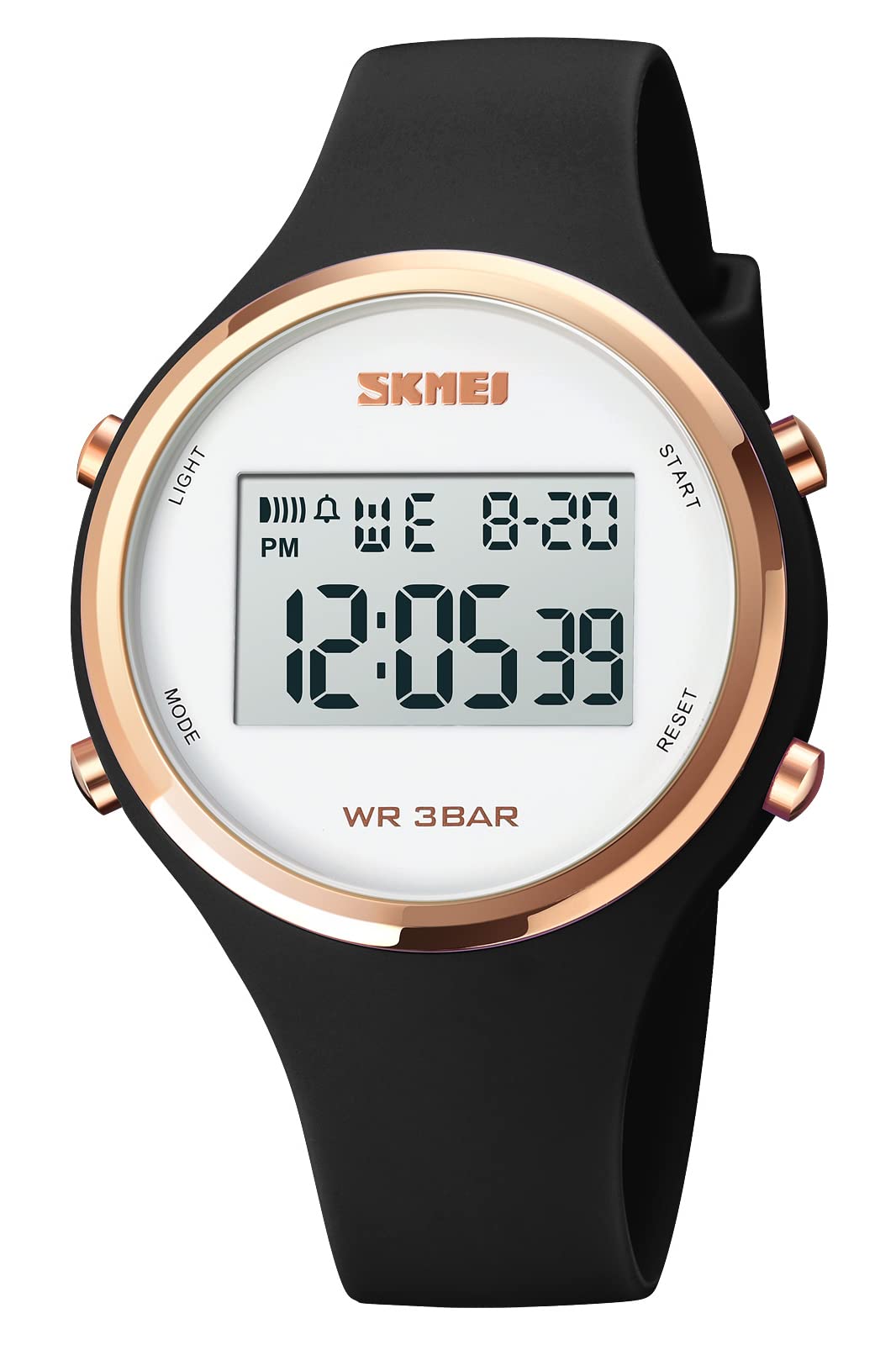 Women's Digital Sports Watch - Waterproof, LED, Alarm, Stopwatch for Active Lifestyles