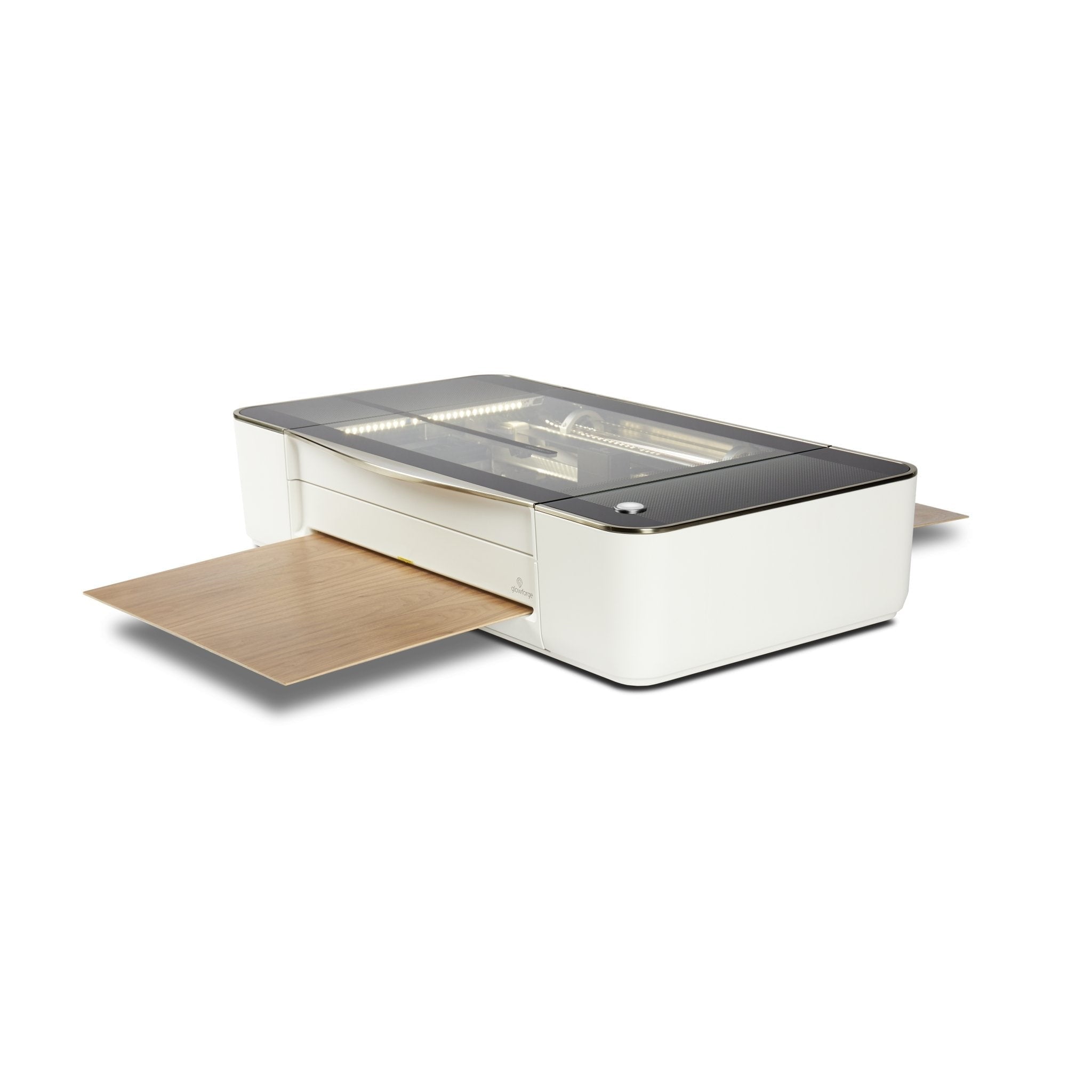 Glowforge Pro 45W Laser Cutter & Engraver for Wood, Acrylic, Leather - Professional 3D Laser Cutting Machine for DIY Crafts, Home Decor, and Small Business Projects