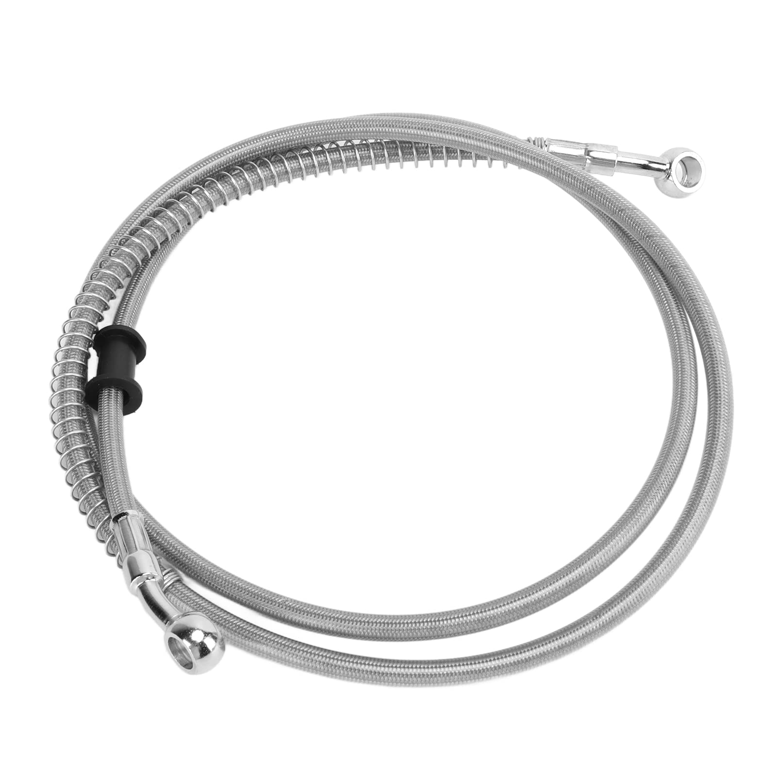 Universal Motorcycle Brake Hose 150cm Steel PVC - for Motorbike Safety