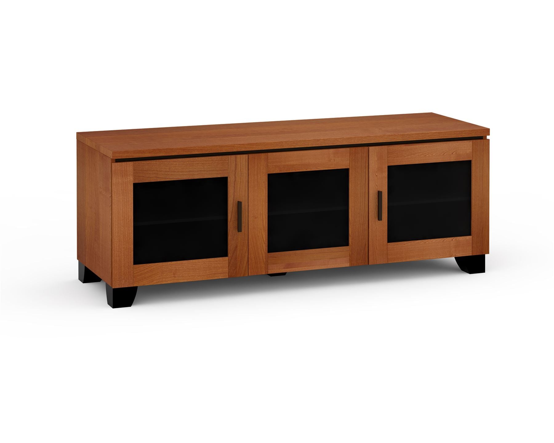 Salamander Elba 237 Triple Wide Audio Video TV Media Cabinet - Perfect for Home Theater, Living Room & Entertainment Center Storage