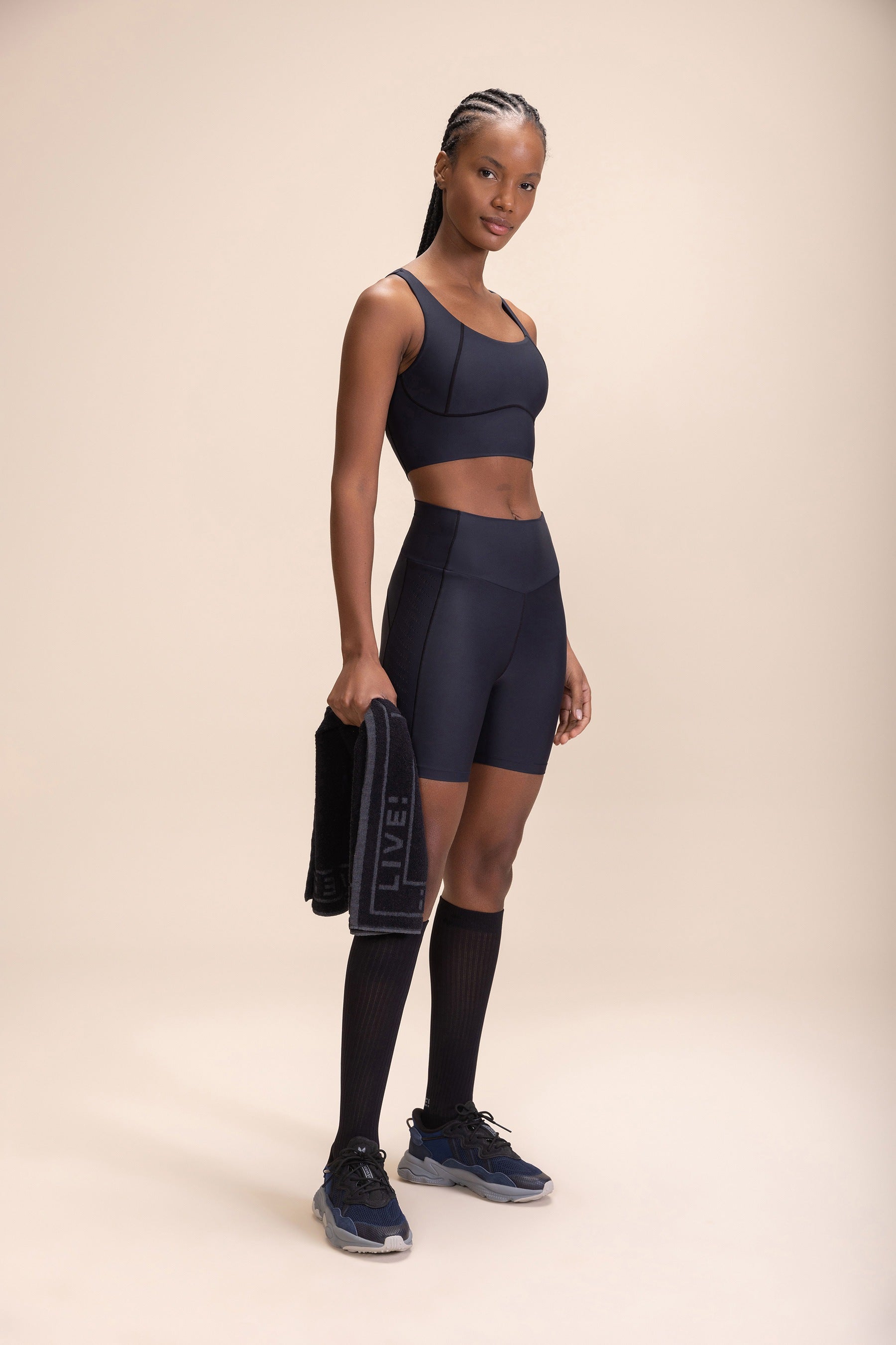 High Support Infinity Sports Bra for Women - Breathable & Moisture Wicking Workout Top for Running, Yoga & Gym - Plus Size Options Available