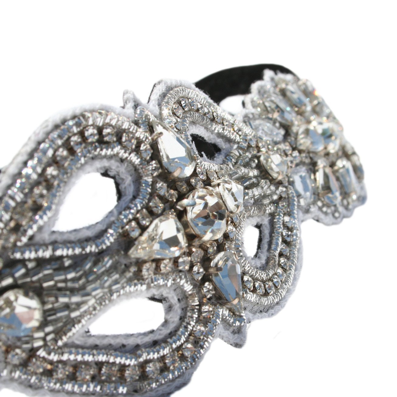 Sparkling Rhinestone Wedding Headband for Bride & Bridesmaids - Adjustable Non-Slip Crystal Hairband (#74) | Perfect for Weddings, Prom, Parties & Special Occasions