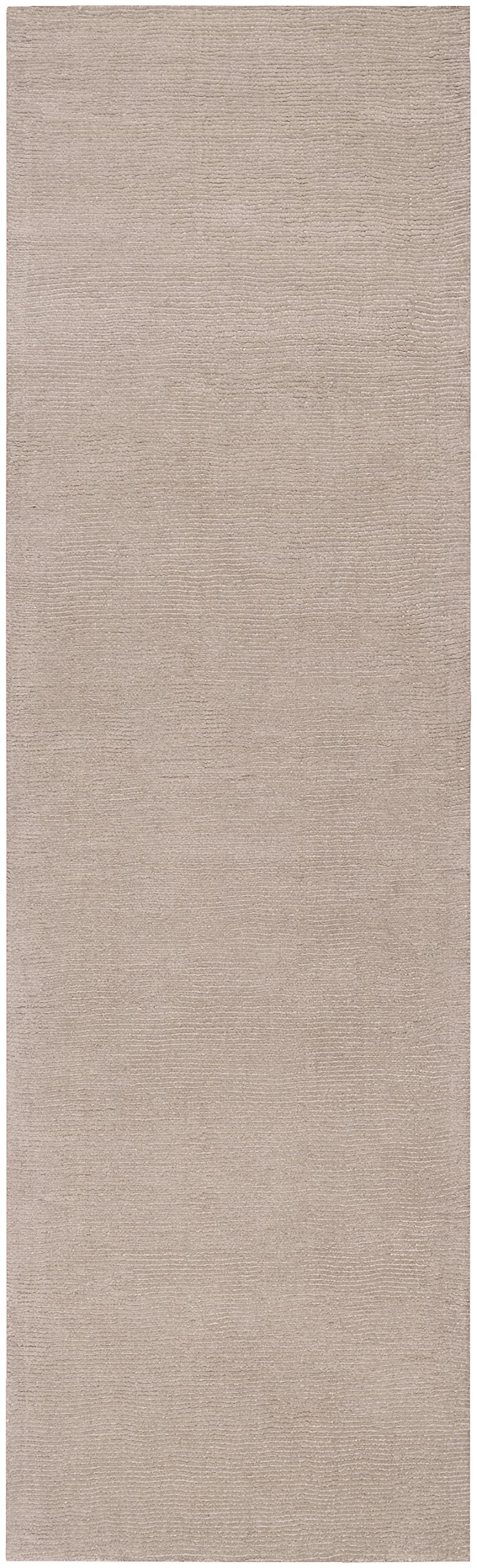 Mark&Day Modern Light Brown Wool Runner Rug 2'6