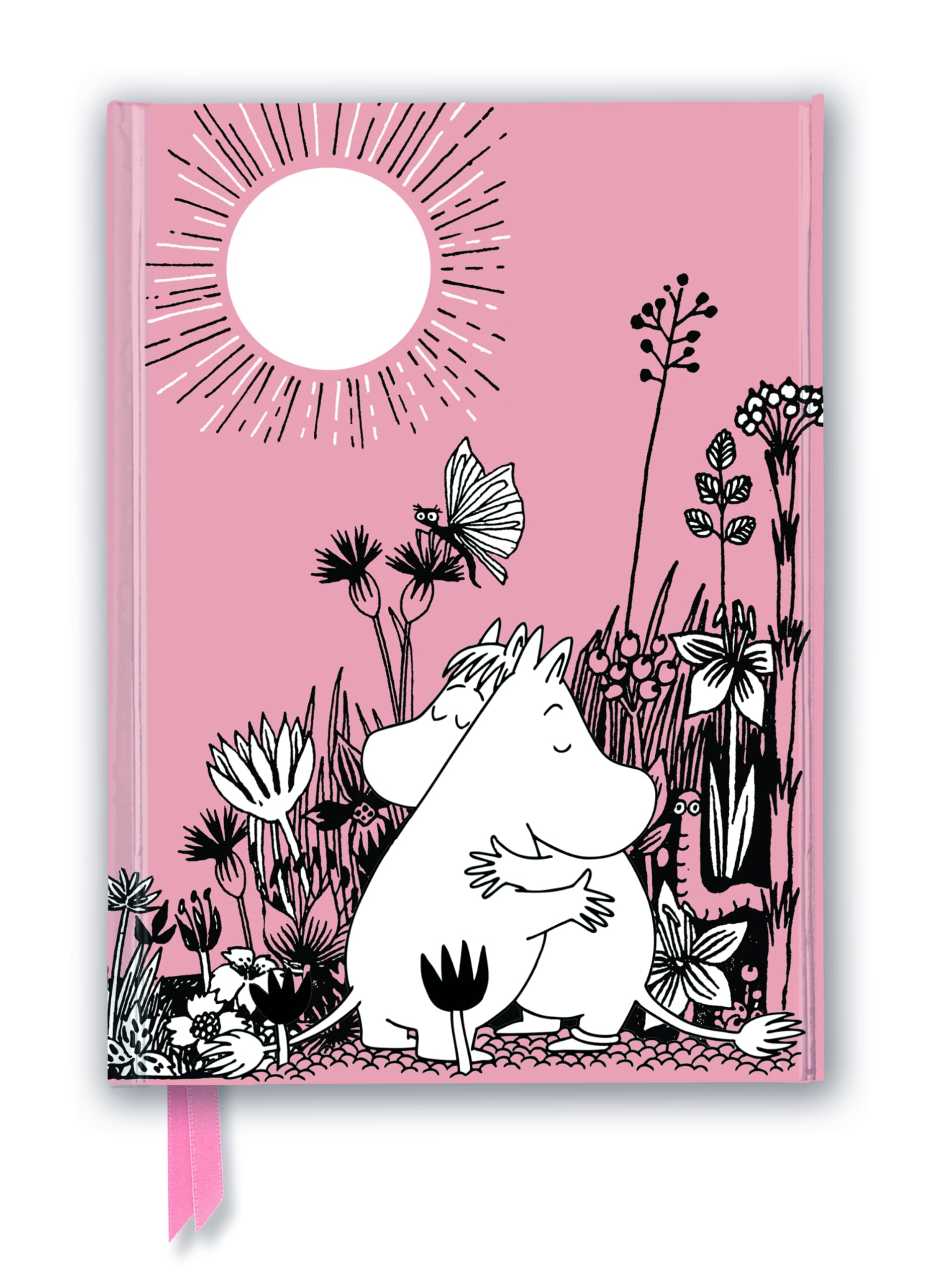 Moomin Love Foiled Journal - Flame Tree Notebooks | Premium Hardcover Notebook for Writing, Sketching & Gift Giving