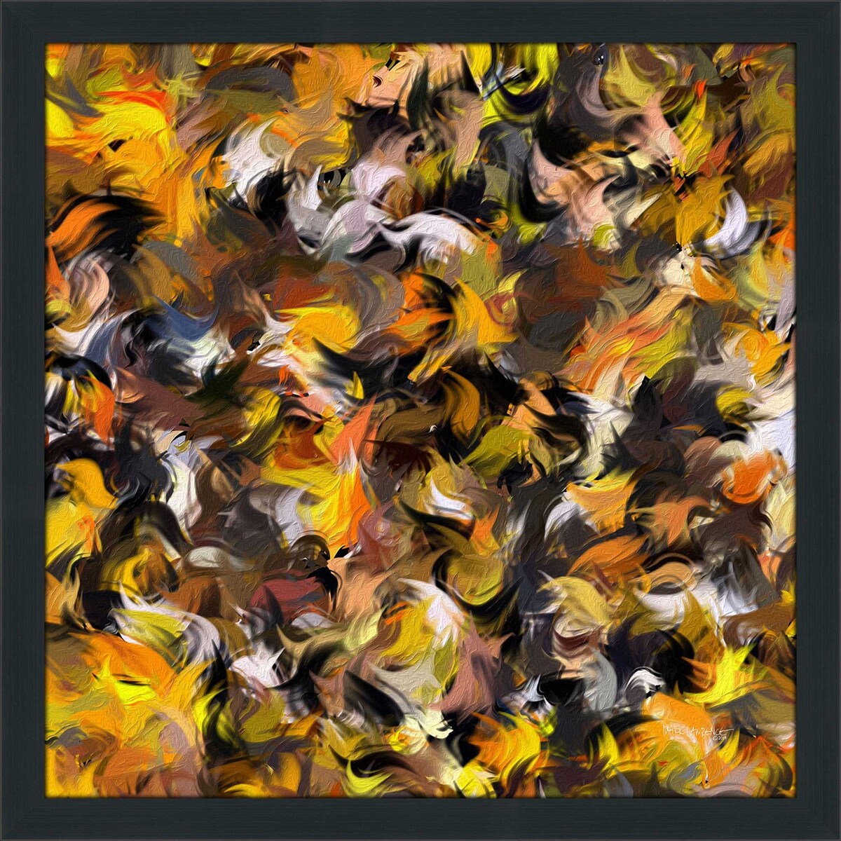 Acts 2:3 Tongues of Fire by Mark Lawrence - Premium Acrylic Wall Art Print - Perfect for Home Decor, Church Display & Spiritual Inspiration