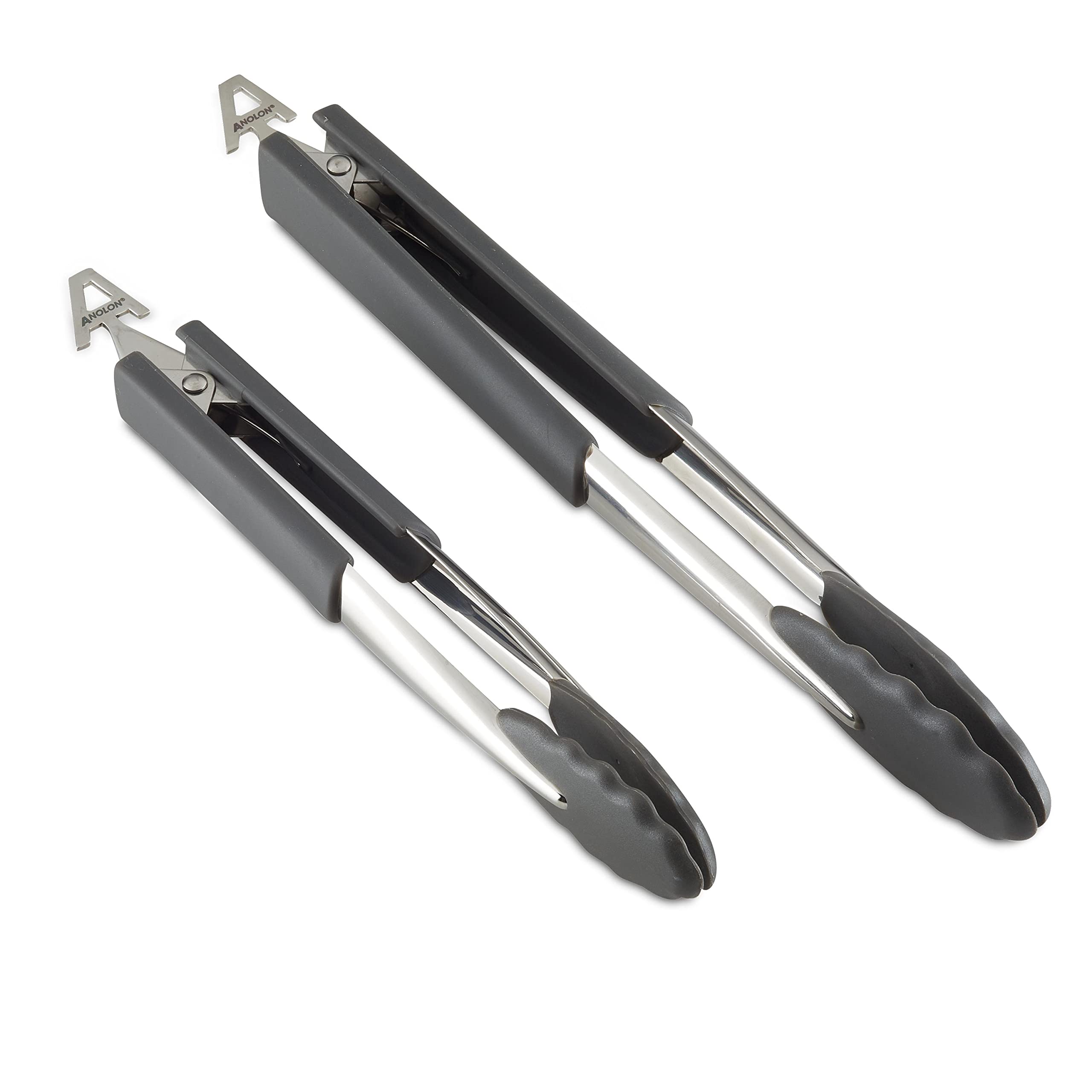 Anolon SureGrip Nonstick Locking Cooking Tongs Set - 9