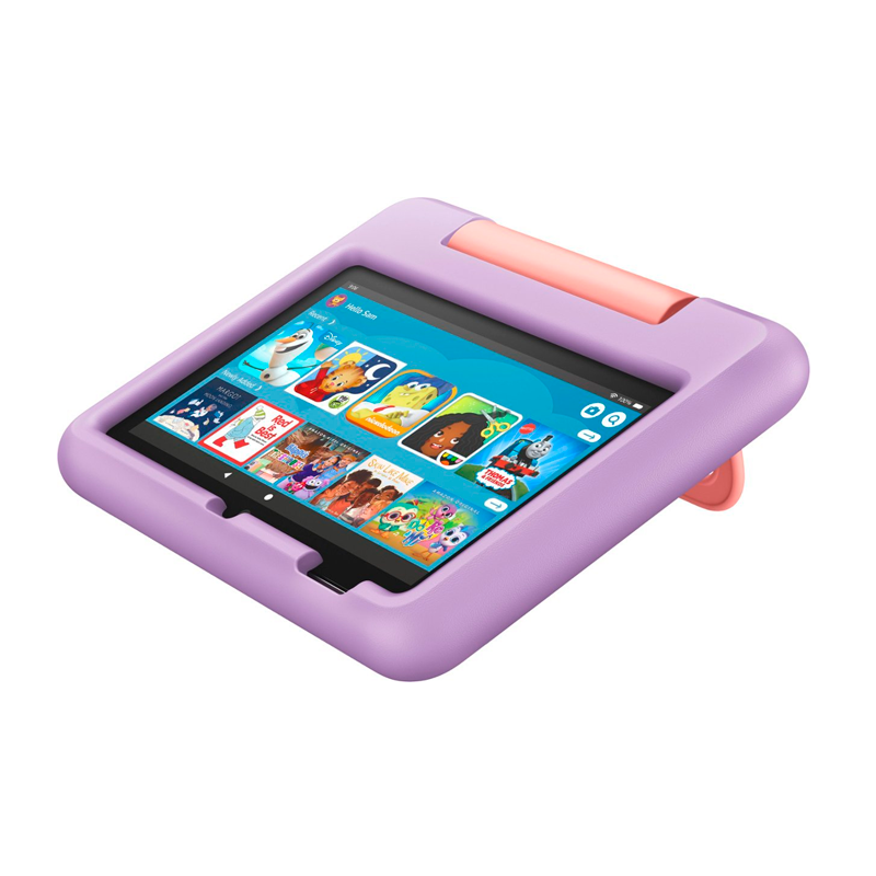 Amazon Fire 7 Kids Tablet (2023 Model) - 16GB WiFi Purple - Educational Tablet for Children Ages 3-7 - Perfect for Learning, Games & Entertainment at Home or Travel