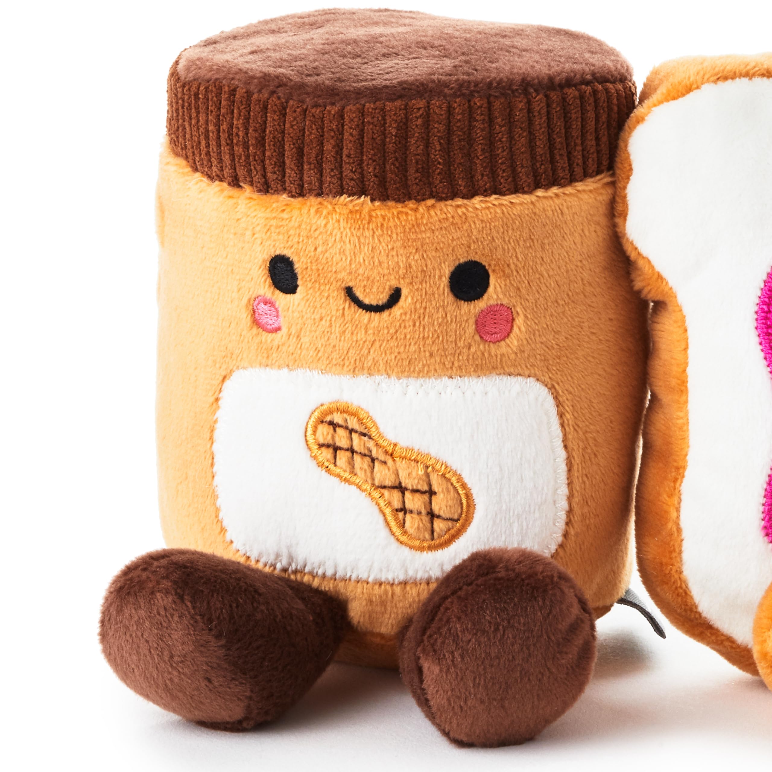 Hallmark Better Together Magnetic Plush (Peanut Butter & Jelly) 5