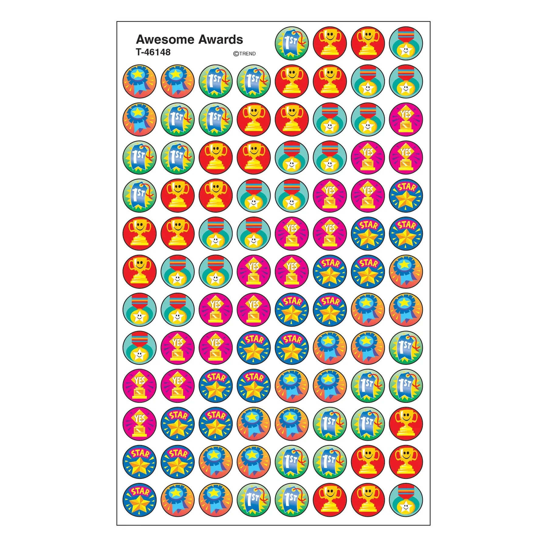 SuperSpots® Stickers - Premium Award Stickers for Teachers, Students & Kids - Perfect for Classroom Rewards, Behavior Charts & Motivational Gifts
