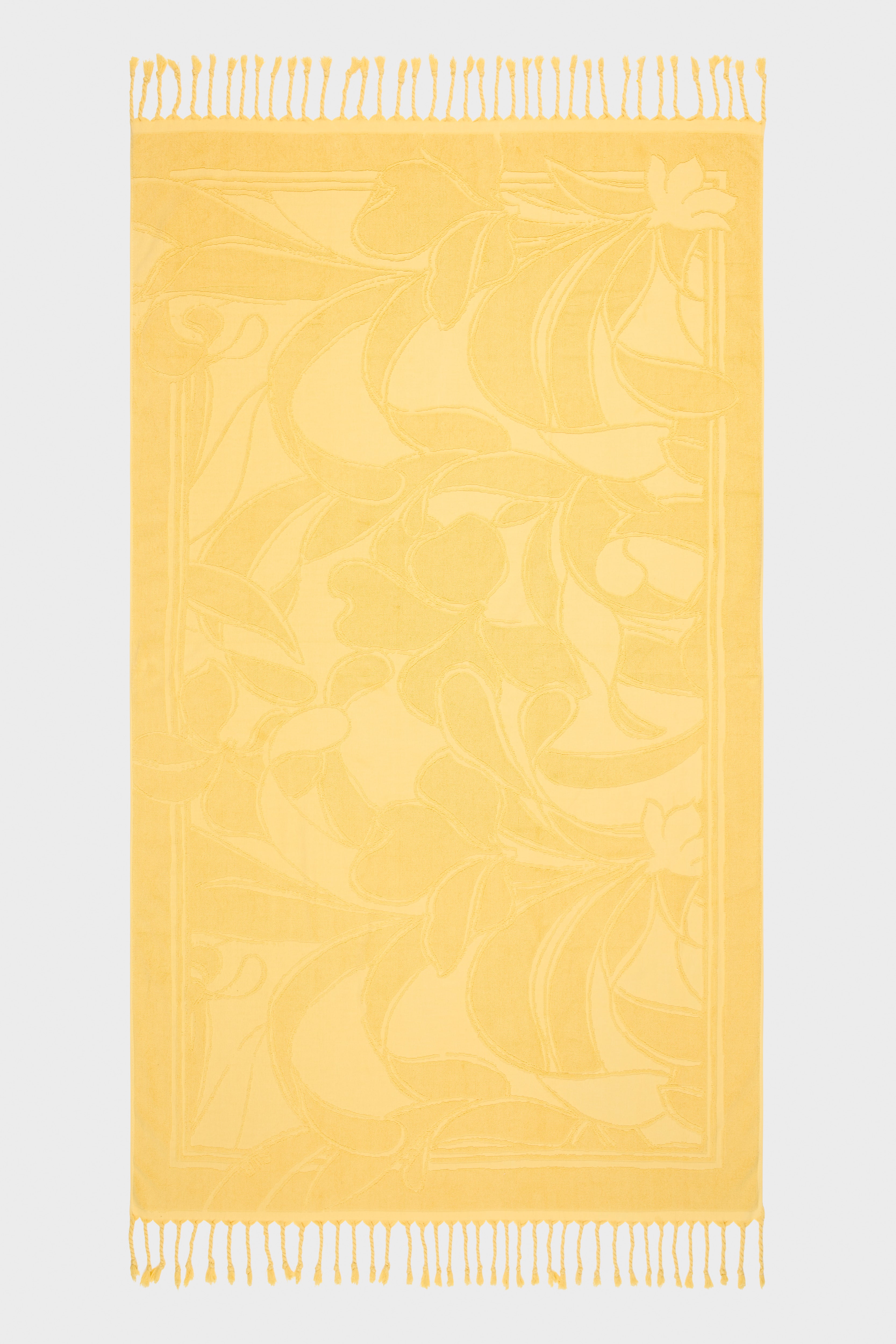 Premium Lemon Terry Bath Towel Set - Soft, Absorbent & Quick-Drying - Perfect for Spa, Beach & Gym Use