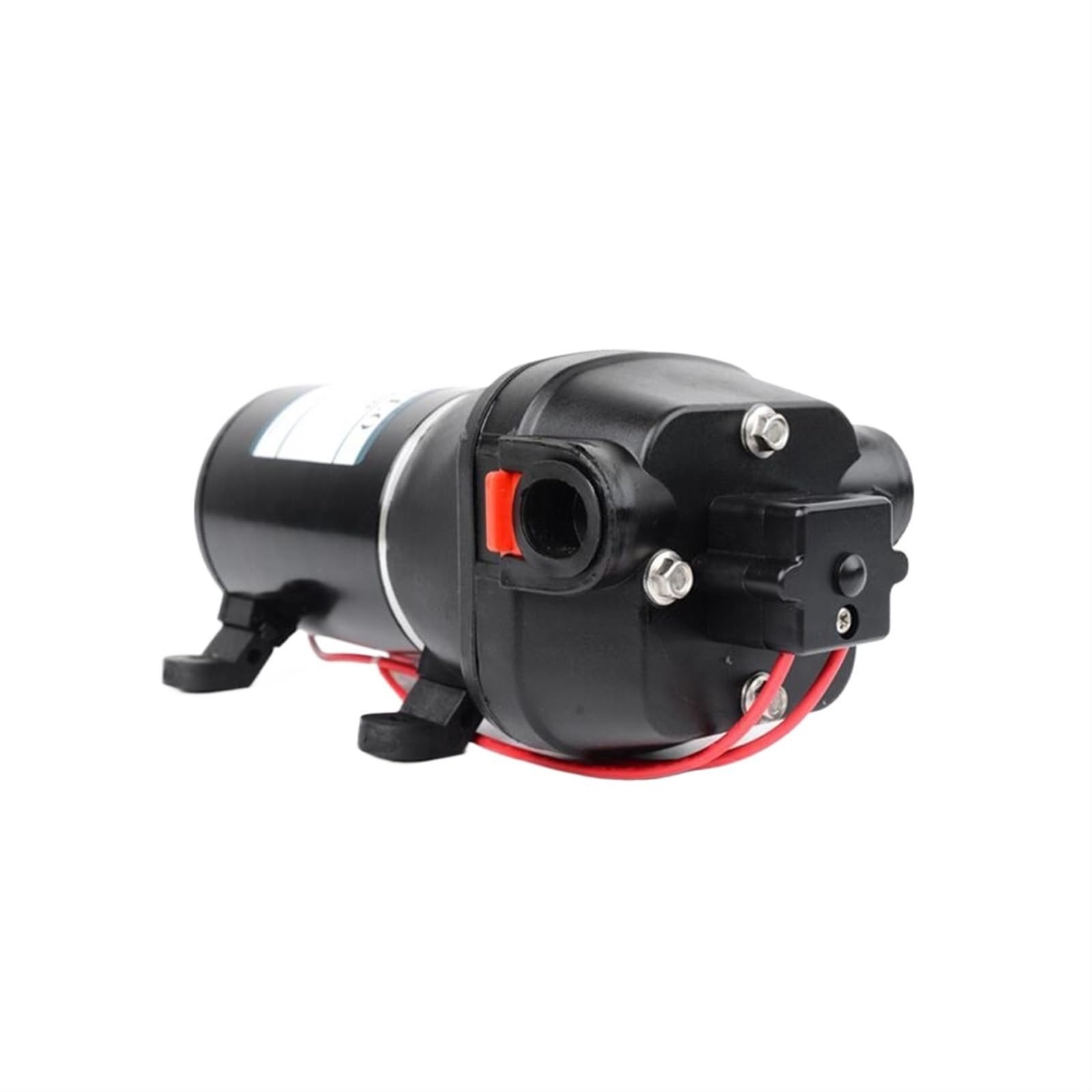 12V 24V High Pressure Diaphragm Water Pump - Mini DC Power Pump for Car Washing, Home Cleaning, Self-Priming Vacuum Motor | FL-100 Booster Pump for Pressure Washer, RV, Garden Irrigation & Water Transfer