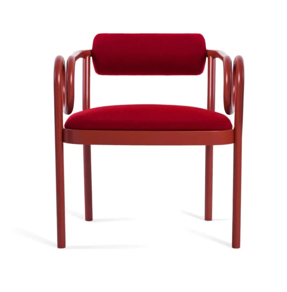 GTV Loop Lounge Chair - Modern Indoor/Outdoor Accent Chair for Living Room, Patio & Office - Stylish Comfort for Relaxing & Reading
