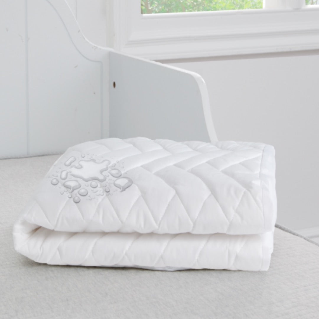 Beautyrest Kids Silver DualCool Technology Fitted Crib Mattress Pad Cover - Breathable & Hypoallergenic for Baby's Comfort - Perfect for Nursery, Daycare & Travel Use