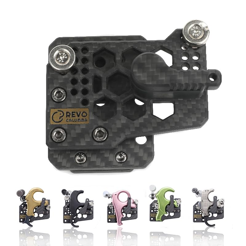 AMEYXGS Carbon Fiber Bow Release Hanging System - Quick Holder Release Jigs for Archery Accessories | Perfect for Target Practice, Hunting & Bow Maintenance