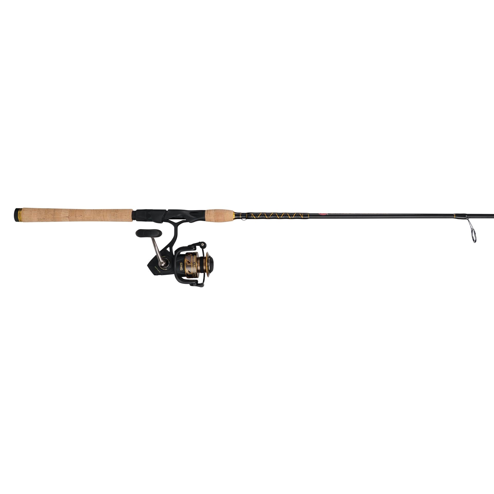 Battle® III Spinning Rod and Reel Combo - Premium Fishing Gear for Freshwater & Saltwater Anglers - Perfect for Bass, Trout, and Saltwater Fishing Adventures