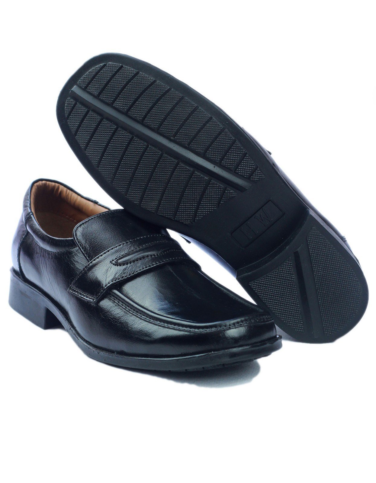 Amblers Genuine Leather Loafers for Men - Classic Manchester Style Slip-On Dress Shoes for Business, Casual & Office Wear