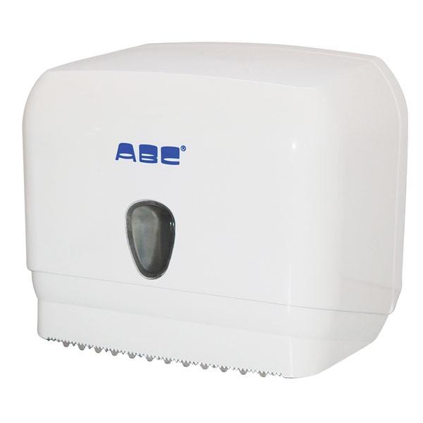 ABC Plastic Hand Towel Roll Dispenser - Compact & Hygienic Paper Towel Holder for Kitchen, Bathroom & Office Use