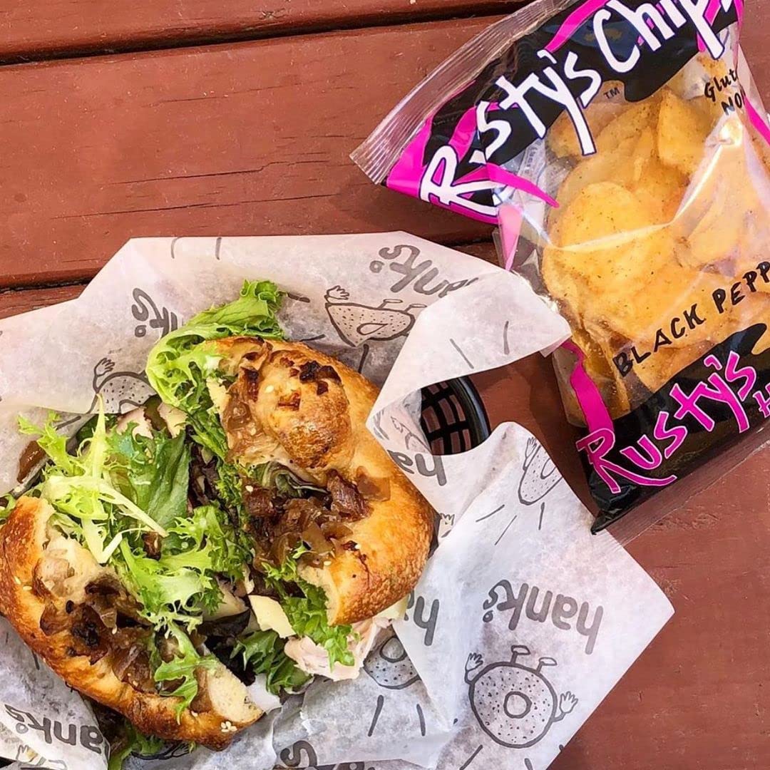 Rusty's Gluten Free Crunchy Healthy Chips - Non-GMO Vegan Snacks with No Preservatives - Perfect for On-the-Go, Lunch Boxes & Healthy Snacking