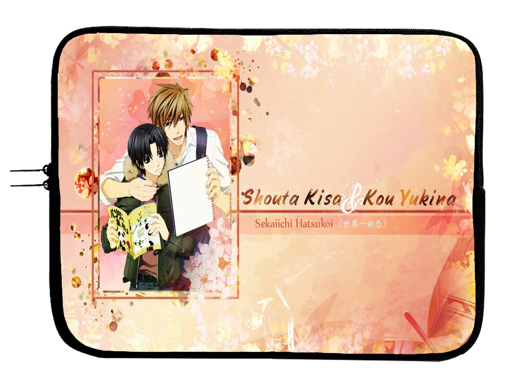 World's Greatest First Love Anime Laptop Sleeve Bag 11 Inch - Protective Case for Notebooks & Tablets Up to 11.6 Inch - Cute Anime Computer Bag for Work, School & Travel