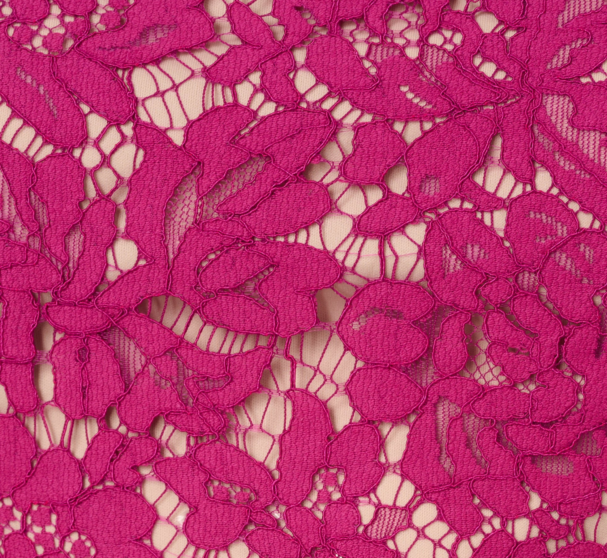 Elegant Sleeveless Lace Fit & Flare Dress with Sheer Details in Orchid - Perfect for Weddings, Parties & Special Occasions